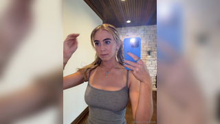 Grace Charis Taking Big Boobs Out Teasing Them In Dress Onlyfans Video