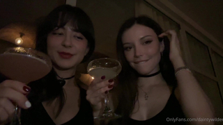 Dainty Wilder Hooking Up With Bestie In An Uber Eating Pussy Onlyfans Leak