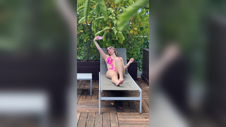 Kaitlyn Krems Outdoor Sunbath Teasing Herself In Bikini Leaked Onlyfans