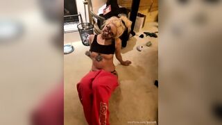 Ally Lotti Stripteasing And Twerking Booty Leaked Onlyfans