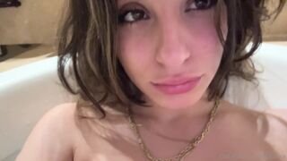 Bufalika Squeezing Her Big Bare Boobies In Bathtub Leaked Onlyfans Video