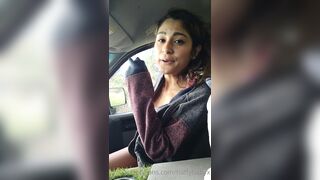 Nattybabyx Aka Xnattybaby Dildo Fucking Pussy On The Way Home Onlyfans Leak