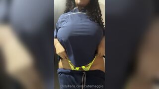 Cutemaggie Nurse Flashed Both Huge Nude Boobs Leaked Onlyfans Porn Video
