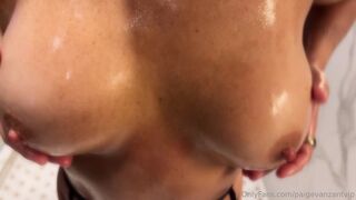 Paige Vanzant Lathering, Massaging, Playing With Nude Nipples Leaked Onlyfans Porn