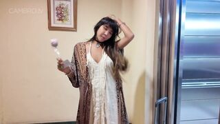 Daringkiara Naked In Elevator Dare Leaked Video