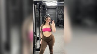 Naduhlycabral Flashing Her Big Nude Tits On Public Gym Onlyfans Video