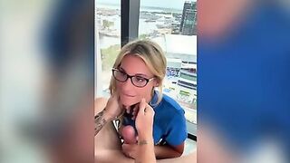 Allie Rae Aka Nurse Allie Sucking Patient Off And Took Cum On Tits Onlyfans Leak