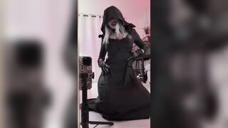 Babyfooji Bela Dimitrescu Cosplay Wet Pussy Rides Pink Dildo Leaked Onlyfans Video
