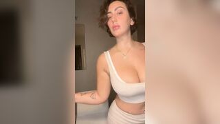Franncchii Titties Playing And Dildo Fuck On Livestream Leaked Onlyfans