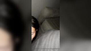 Scottygotfans Getting Black Cock Sucked And Took Cum In Mouth By A Nasty Slut Onlyfans Leak
