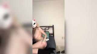 Fox Heart show her nice pair of boobs