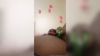 Lexisoriya Ebony Solo Fucks Her Black Cunt Solo Onlyfans Leak