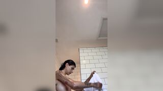 Mia Khalifa In Shower With Her Bare Tits Out Leaked Onlyfans Video