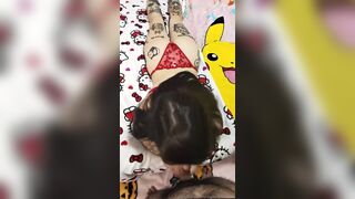 Digitalprincxss Suck Hairy Cock And Ride Her Cunt Onlyfans Leak