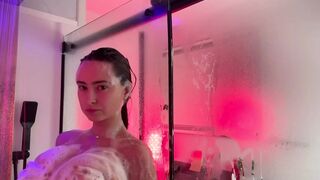 Cecilia Rose Bare Tits Teasing With Soap Onlyfans Ppv Leak