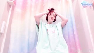 Indigo White Latest Full Nude Shower Onlyfans Leak Video