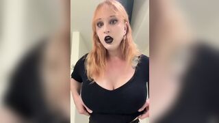 Brynnwoods Aka Valkyrie Brynn Dropping Her Big Goth Tits Out Leaked Video