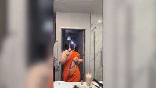 Divaflawless 200$ Nude Tits Dropped Out From Red Saree onlyfans Leaked Porn Video