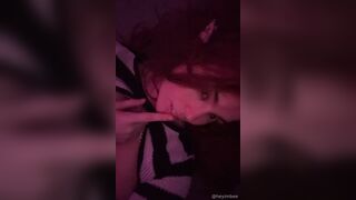 Hey I M Bee AKA Heyimbee Playing With Herself Soft Mouth Sounds Leak Onlyfans Porn
