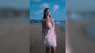 Alina Enero Nude Nipples Seethough In Black Lingerie Leak Compilation