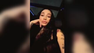 bhad bhabie nude nipples flash wearing seethrough leaked video