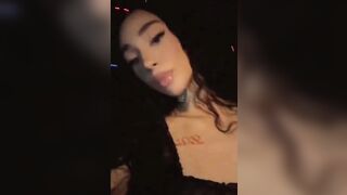 bhad bhabie nude nipples flash wearing seethrough leaked video