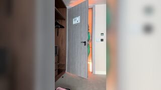 Saterra St Jean Stripping Off Black Lingerie Huge Boobs Teasing Leaked Video