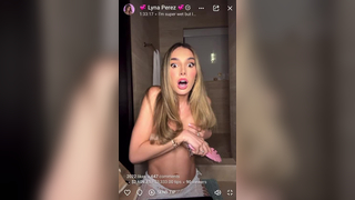 Lyna Perez Aka Lynaritaa Nude Nips Getting Exposed On Live Stream Leak Onlyfans
