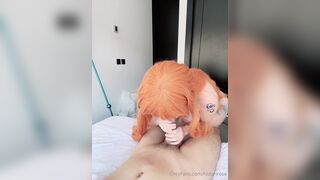 Hidori Rose Nami Cosplay Blowjob And Took Cum In Mouth Porn Leaked Porn