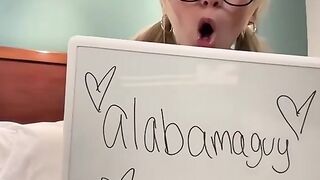 Abigail Lutz Tits Out On Livestream Writing Down Her Top Donors