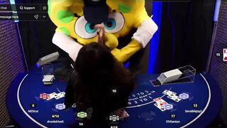 Studygreed AKA Fascist.eth Duel Casino Got Her Cloths Ripped By Spongbob And Both Tits Flashed Leak