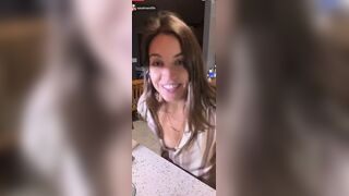 Sarahvanlife Tit Slips On Livestream TikTok