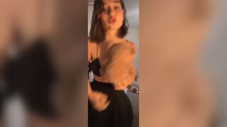 Russian Teen Getting Nips Slips On Live