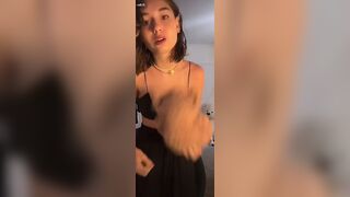 Russian Teen Getting Nips Slips On Live