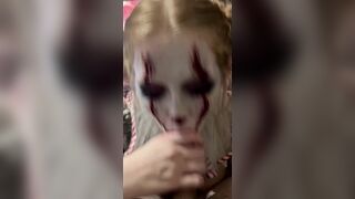 Paleseafoam AKA Pseafoam Clown Sucking Her Husband Onlyfans