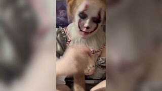 Paleseafoam AKA Pseafoam Clown Sucking Her Husband Onlyfans
