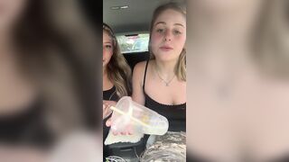 Lilmisslilii Flashing Tits With Her Friend On A Live Twitch Stream