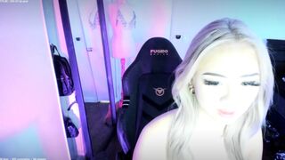 Ch1nkerbell AKA Kristinakoga Live Stream Dildo Drilling Her Wet Cunt Onlyfans