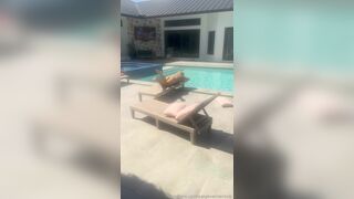 Paige Vanzant Taking Sunbath Nude Pussy Slips Leaked Onlyfans