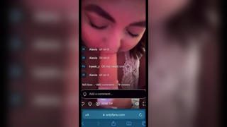 Shawty Bae Sucking Dildo Porn Livestream Leak