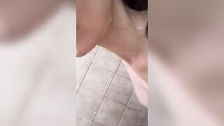 Amanda Cerny Pink Nude Nipples Getting Soaking Wet In Shower Leak Onlyfans