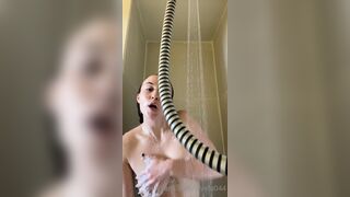 Kissfromlo In Shower Teasing Her Nude Boobs With Soap Leaked Onlyfans Tape