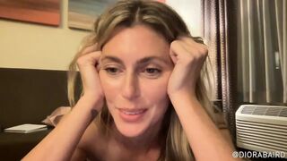 Diora Baird Huge Tits Out On Livestream And Bending Over Latest Leak Video
