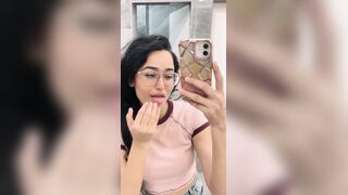 Kajal Pandey Showing How Deep She Can Suck Your Cock