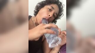 Optipuzzyprime4 Glass Dildo Sucking Onlyfans
