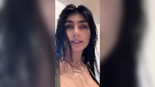 Mia Khalifa Teases Fans In Exclusive Leaked Clip