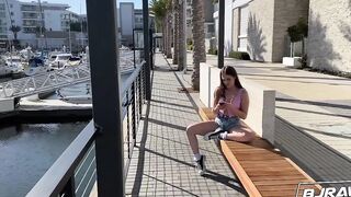 Aubree Valentine Gulps Down Every Last Drop