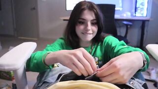 Hannah Owo Receives A Cumshot On Her Stunning Face