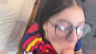 AndyMiss Receives A Cumshot During The World Cup Match