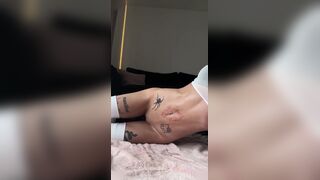 Ellexxaurus Rides A Giant Dildo With Wild Thrusts